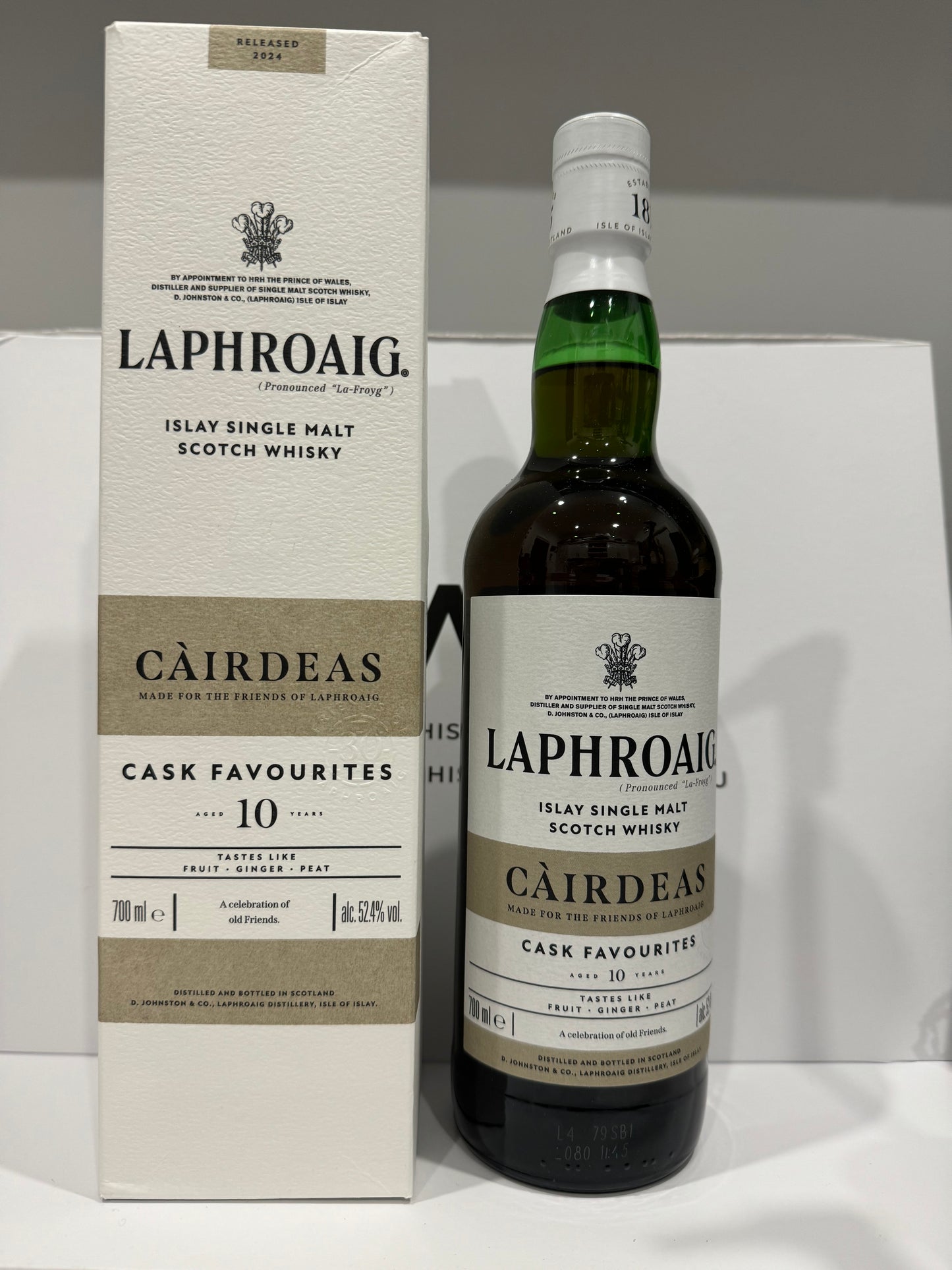 Laphroaig 2024 Cairdeas 10 Year Old Cask Favourites 700ML ABV52.4%