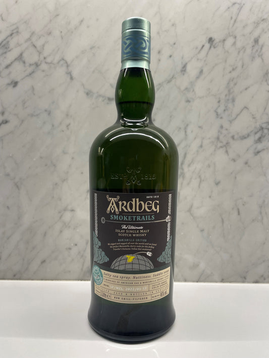 Ardbeg Smoketrails Manzanilla Limited Edition Single Malt Scotch Whisky ABV 46% 1L - Cigar & Whisky Cellar