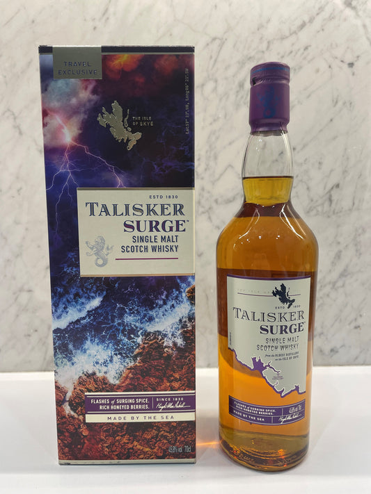 Talisker Surge Single Malt Scotch Whisky ABV 45.8% (700ml) - Cigar & Whisky Cellar