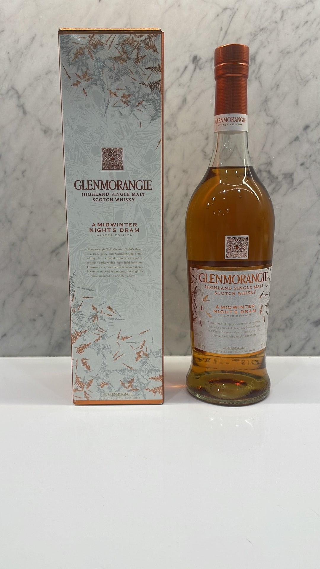 Glenmorangie A Midwinter Night's Dram WINTER Edition Single Malt Whisky ABV 43% 700ML - Cigar & Whisky Cellar