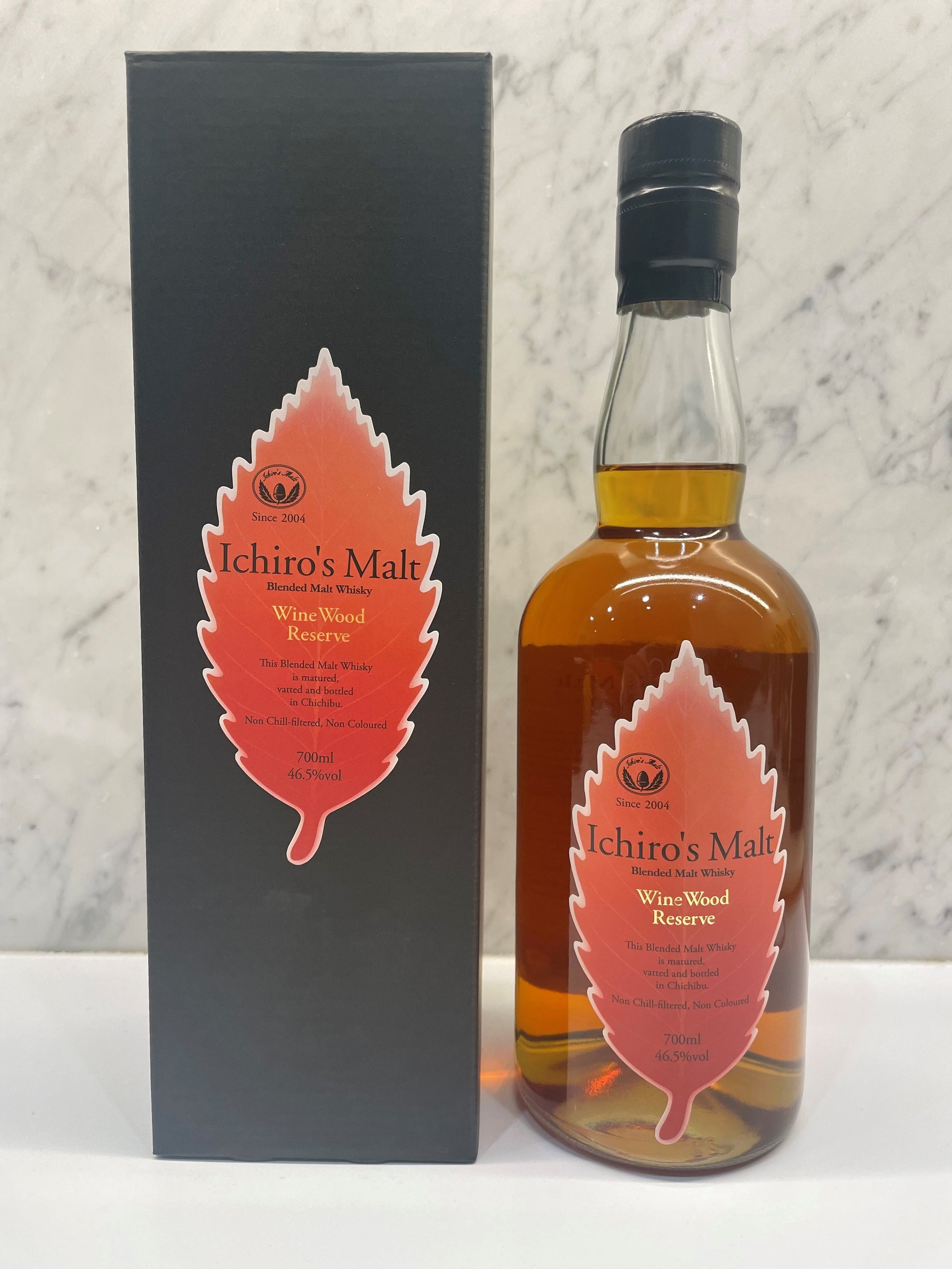 ICHIROS MALT WINE WOOD RESERVE JAPANESE PURE MALT WHISKY ABV 46.5% 700ML - Cigar & Whisky Cellar