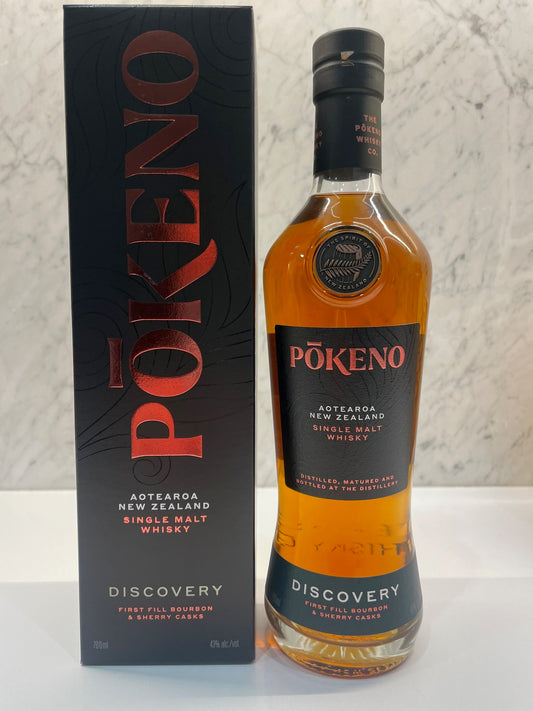 Pōkeno Discovery ABV  43% 700ml - Cigar & Whisky Cellar