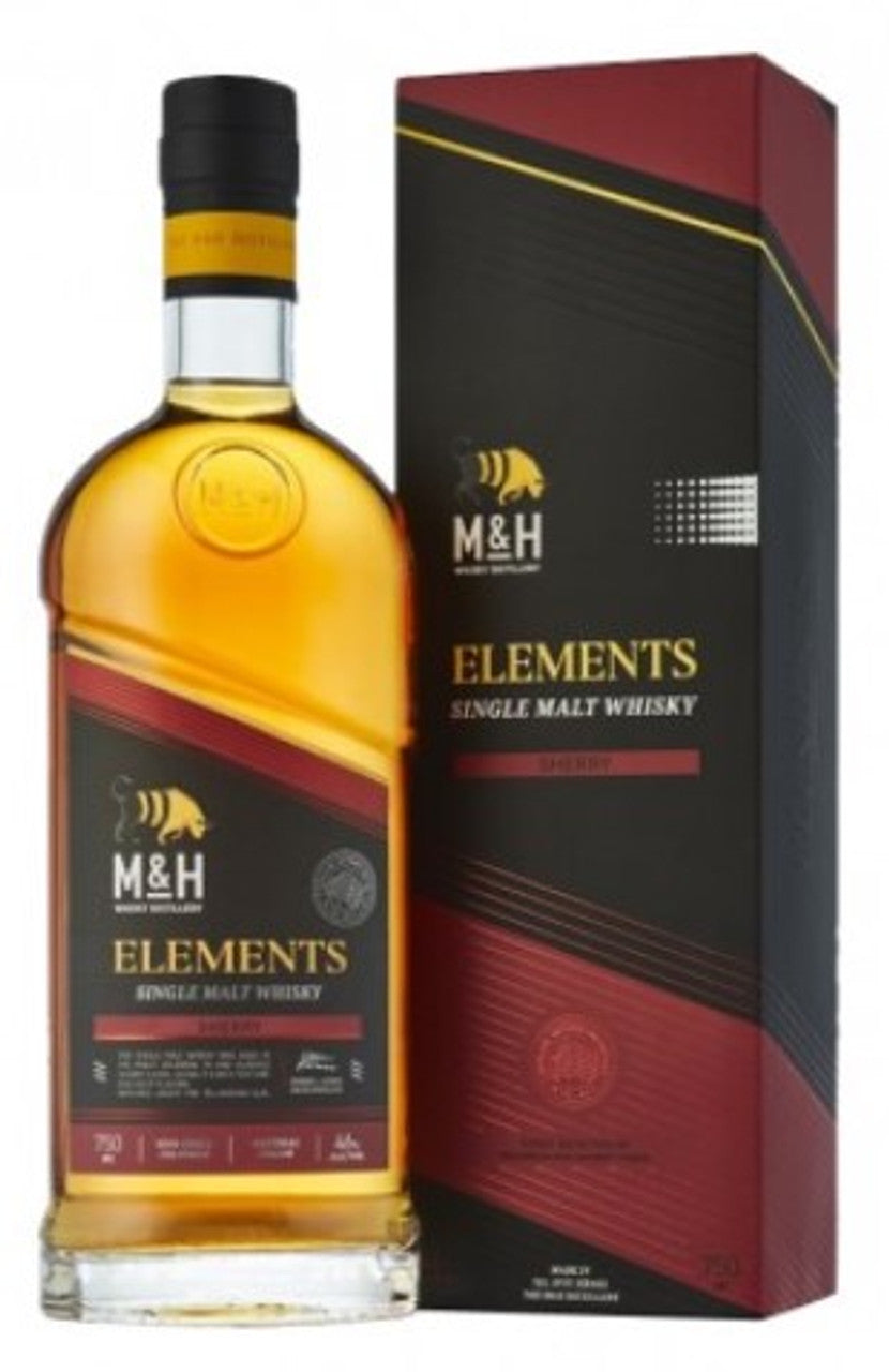 Milk & Honey Elements Sherry Cask Single Malt Israeli Whisky  ABV 46% 700ml - Cigar & Whisky Cellar