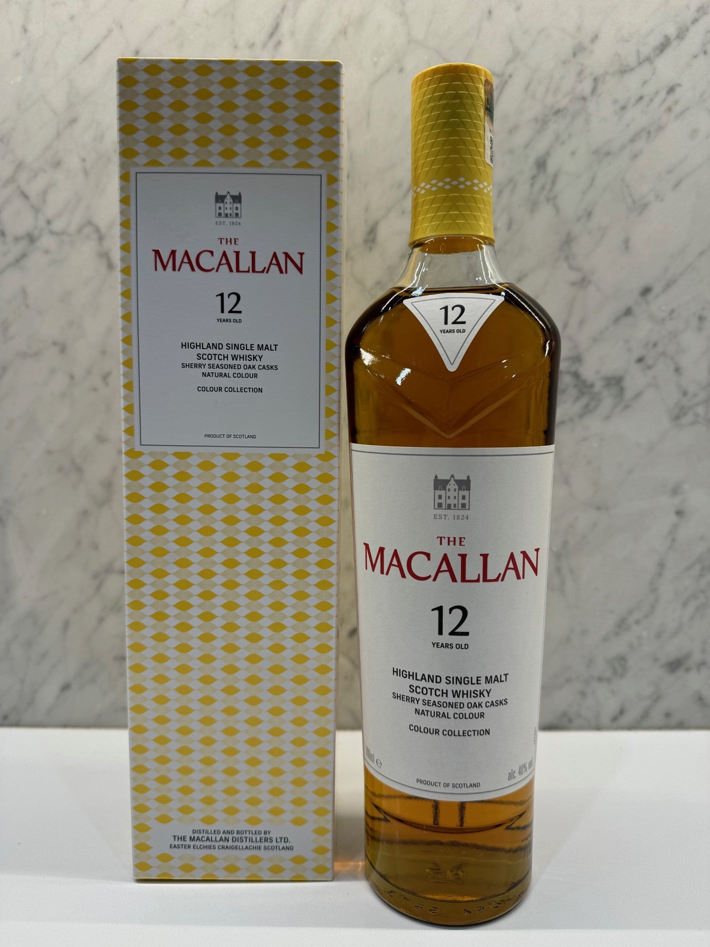 The Macallan 12 Year Old Colour Collection Single Malt Scotch Whisky 700mL