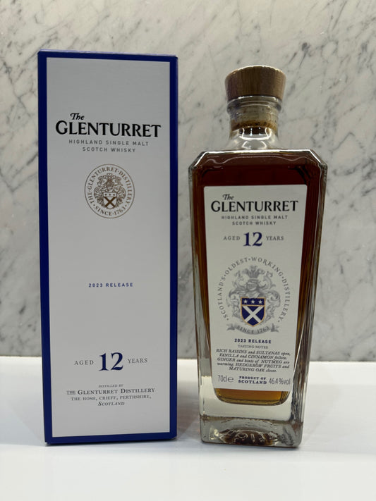 The Glenturret, 12YO (2023 Release) 46.4% 700ml