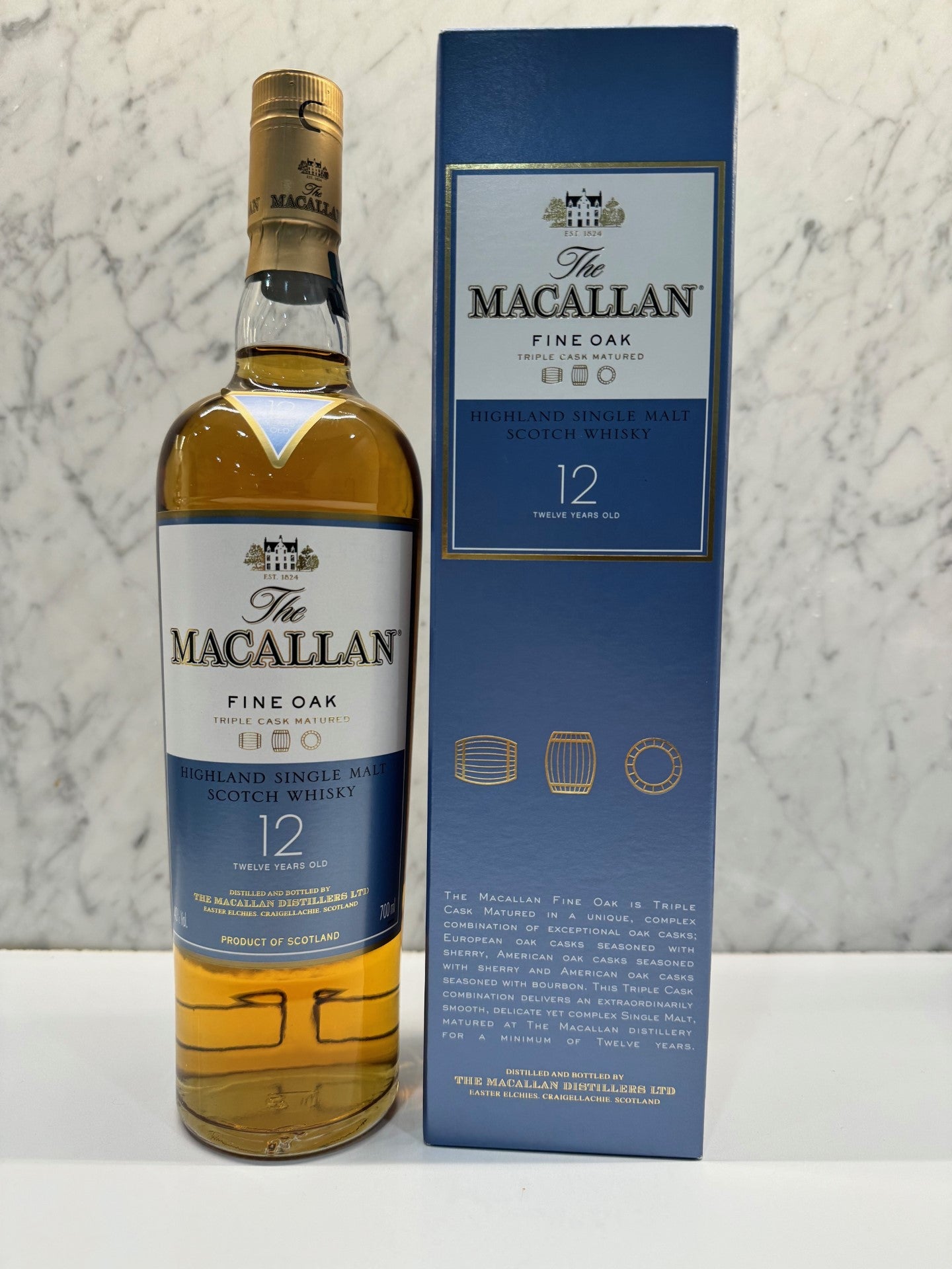 Macallan 12 Year Old Fine Oak Single Malt Whisky (DISCONTINUED)