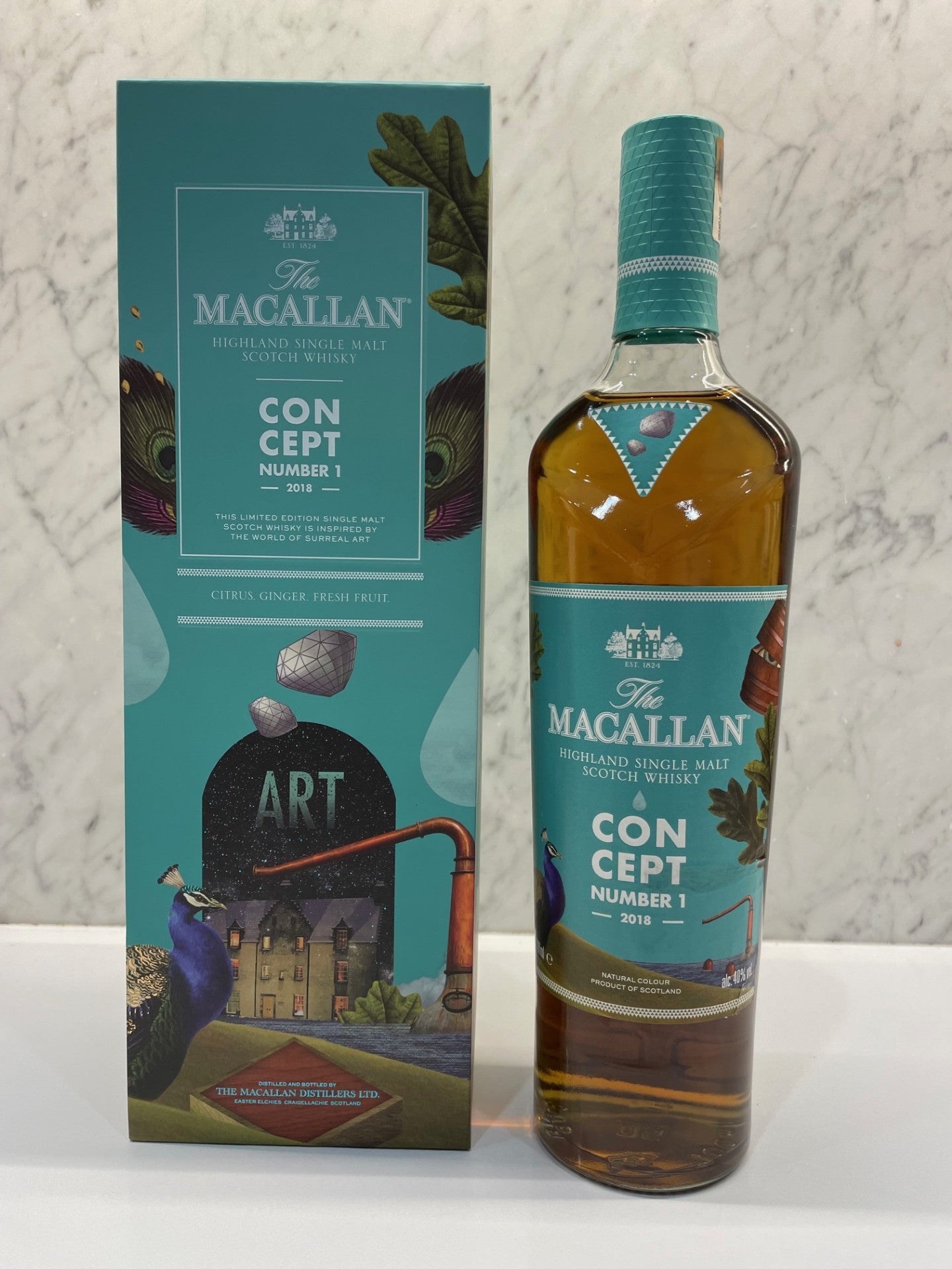 THE MACALLAN CONCEPT NUMBER 1 SINGLE MALT SCOTCH WHISKY ABV40% 700ML - Cigar & Whisky Cellar