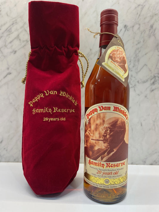 PAPPY VAN WINKLE FAMILY RESERVE 20 YEAR OLD ABV 45.2% 2017 750ML - Cigar & Whisky Cellar