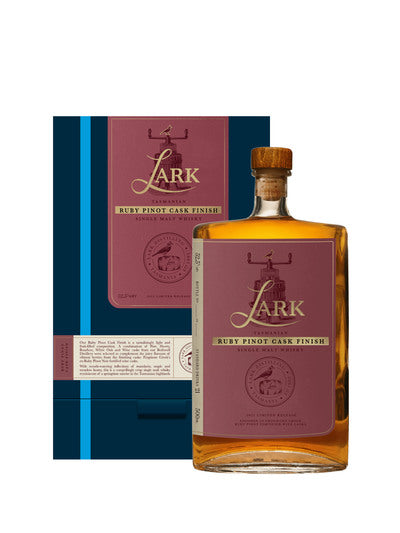 Lark Limited Release Ruby Pinot Cask 500mL 52.5% - Cigar & Whisky Cellar