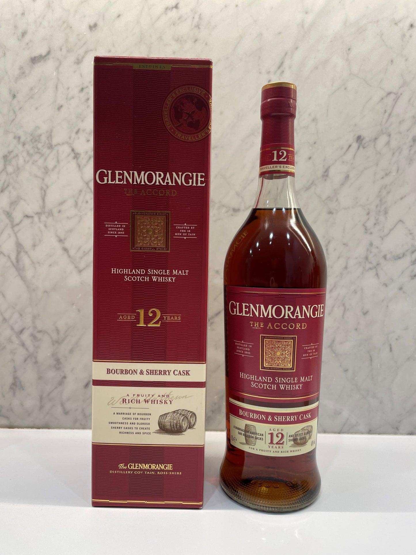 Glenmorangie The Accord 12 Year Old ABV 43% 1000ML - Cigar & Whisky Cellar