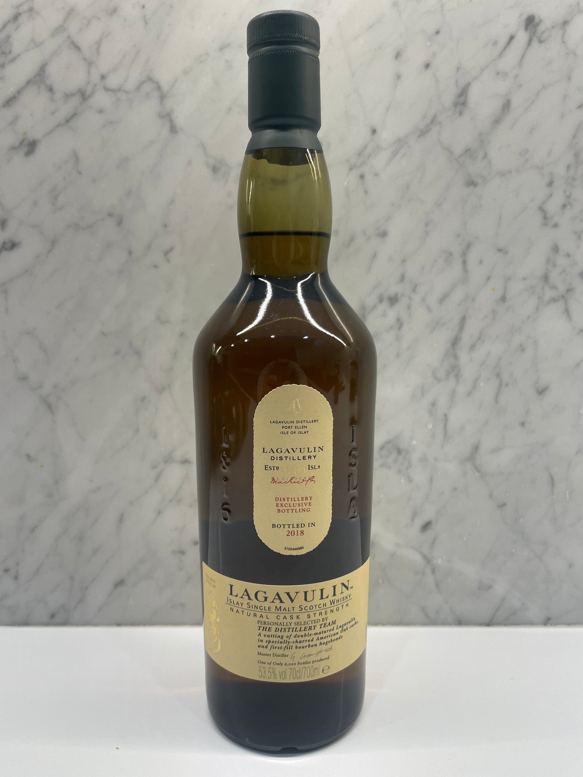 Lagavulin 2018 ‘Distillery Exclusive Bottling’ Cask Strength Single Malt Whisky 700ml 53.5% - Cigar & Whisky Cellar