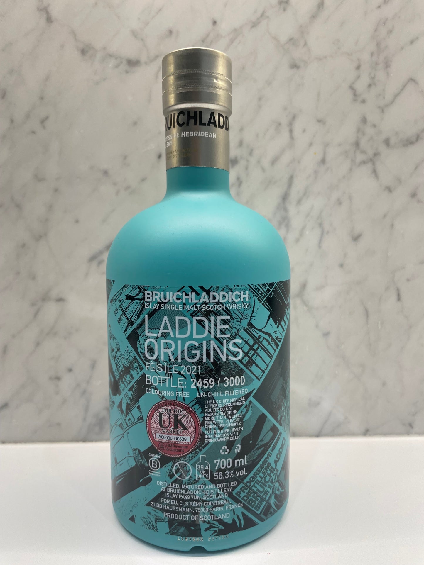 Bruichladdich Laddie Origins Feis Ile 2021 700ml 56.3% abv Bottle 2459/3000 - Cigar & Whisky Cellar