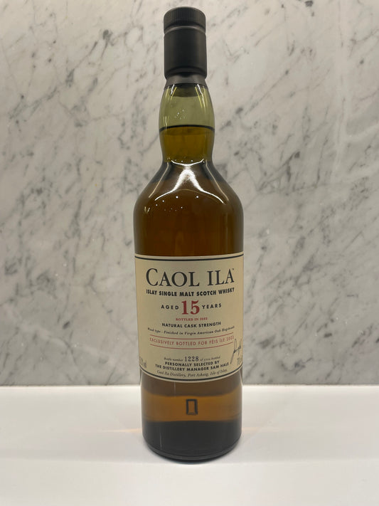 FEIS ILE 2022 CAOL ILA 15 YEAR OLD SINGLE MALT SCOTCH WHISKY, 700ML ABV 55.2% - Cigar & Whisky Cellar