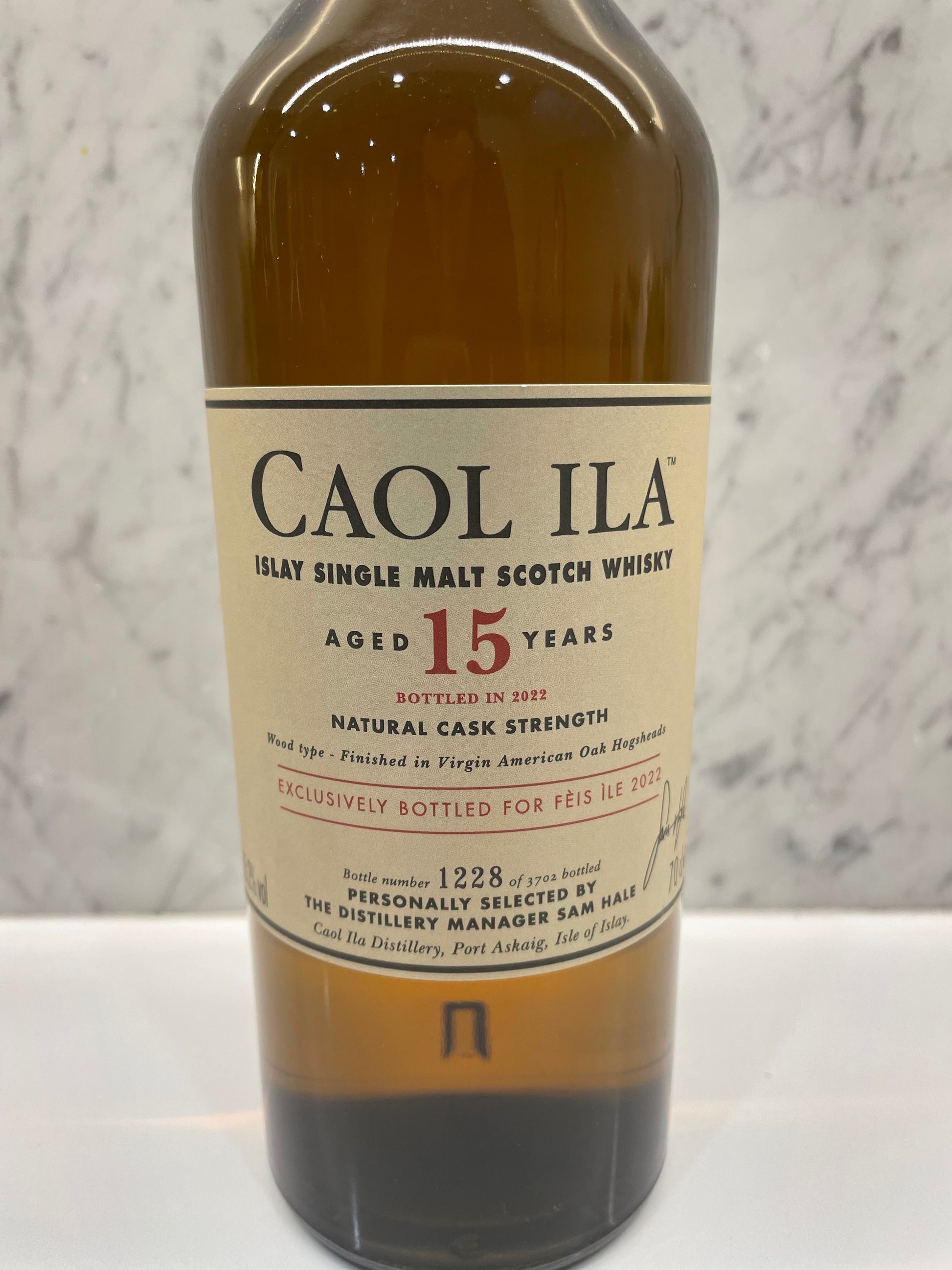 FEIS ILE 2022 CAOL ILA 15 YEAR OLD SINGLE MALT SCOTCH WHISKY, 700ML ABV 55.2% - Cigar & Whisky Cellar