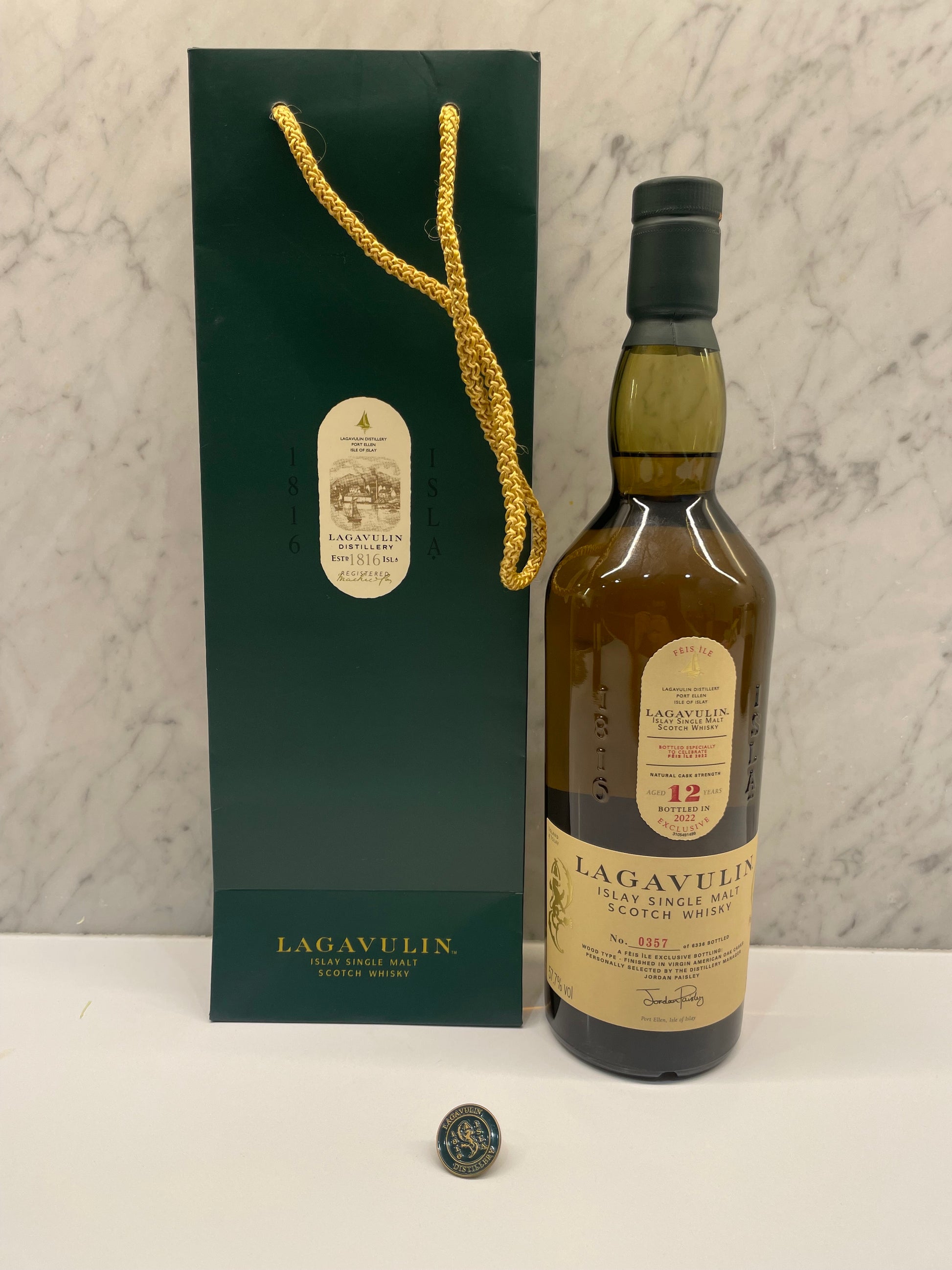 LAGAVULIN DISTILLERY 12 Year Old Feis Ile 2022 700ML ABV 57.7% BOTTLE 0357 - Cigar & Whisky Cellar