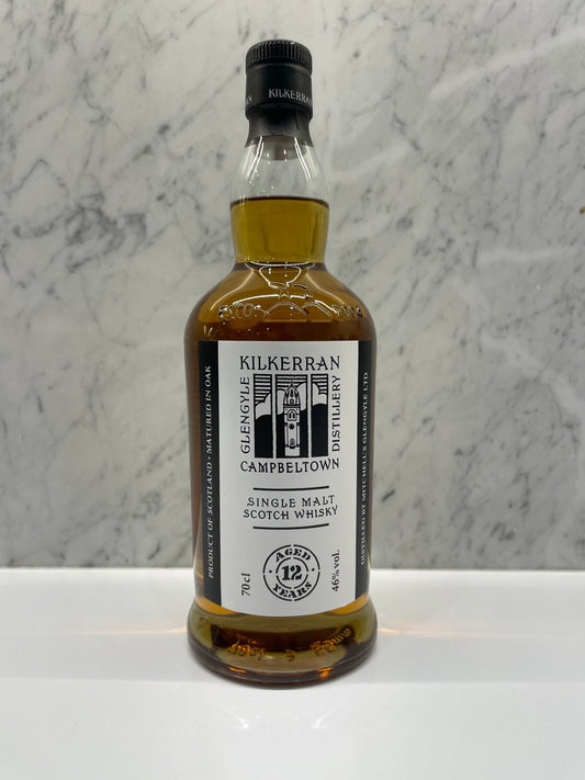 Glengyle Distillery Kilkerran 12 Year Old Single Malt Scotch Whisky (700ml) ABV 46% - Cigar & Whisky Cellar