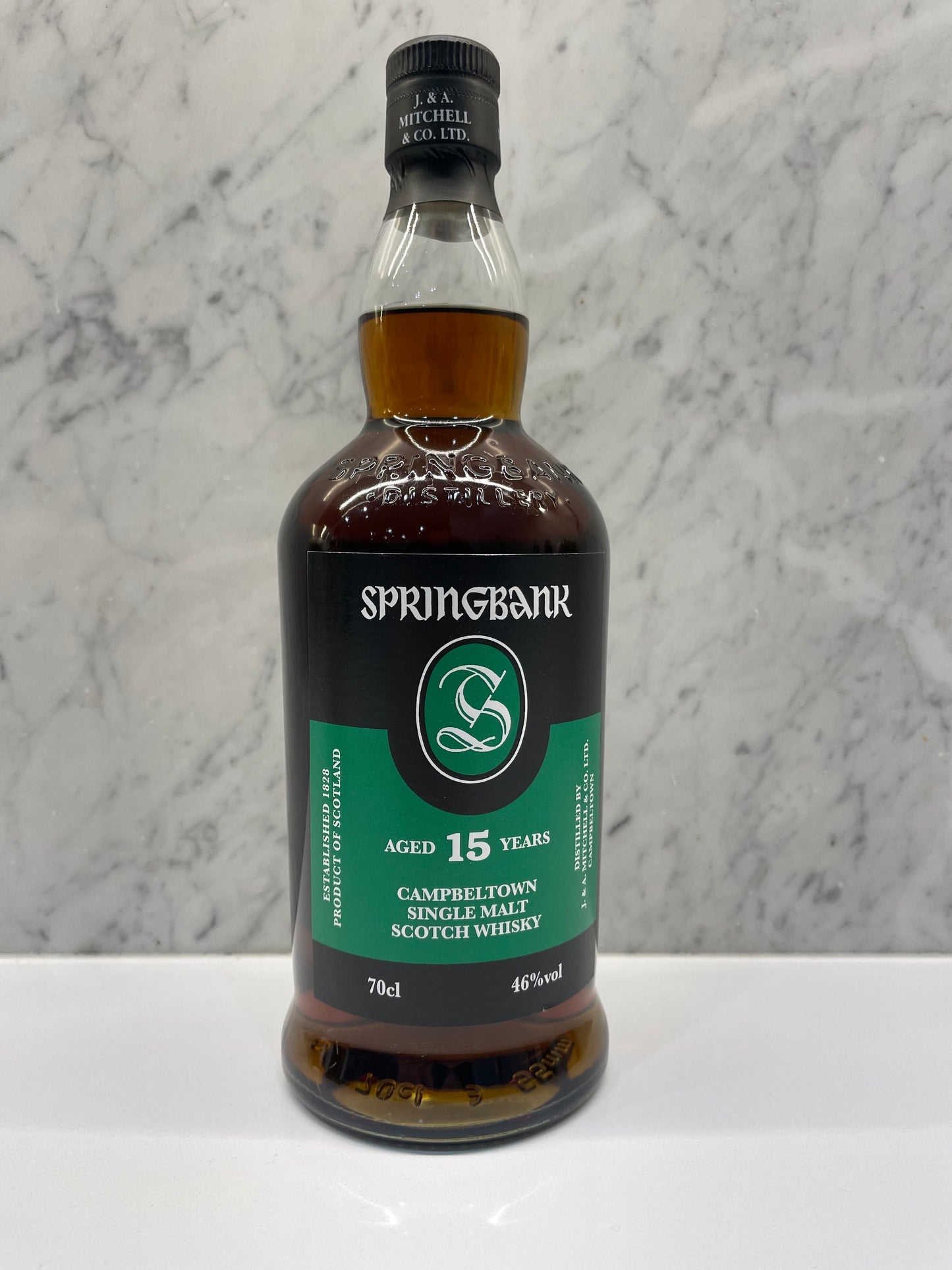 Springbank 15 Year Old Single Malt Scotch Whisky 700ml ABV 46% - Cigar & Whisky Cellar