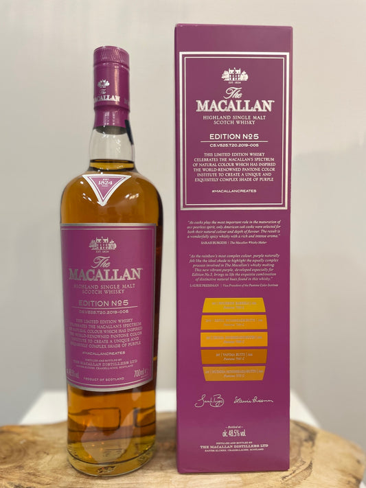 Macallan Edition 5 Single Malt Scotch Whisky 700mL 48.5% - Cigar & Whisky Cellar