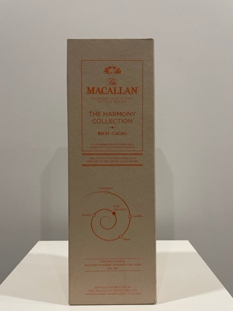 The Macallan Harmony Collection Rich Cacao Single Malt Scotch Whisky 700ml ABV 44% - Cigar & Whisky Cellar