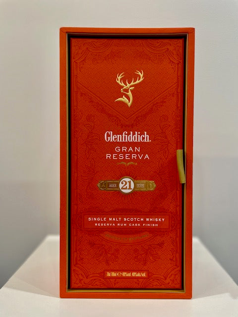 Glenfiddich Gran Reserva 21 Year Old Single Malt Scotch Whisky 700mL ABV 40% - Cigar & Whisky Cellar