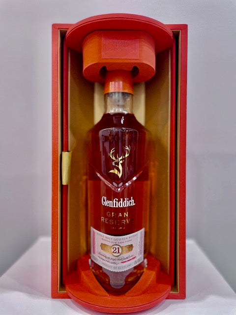 Glenfiddich Gran Reserva 21 Year Old Single Malt Scotch Whisky 700mL ABV 40% - Cigar & Whisky Cellar