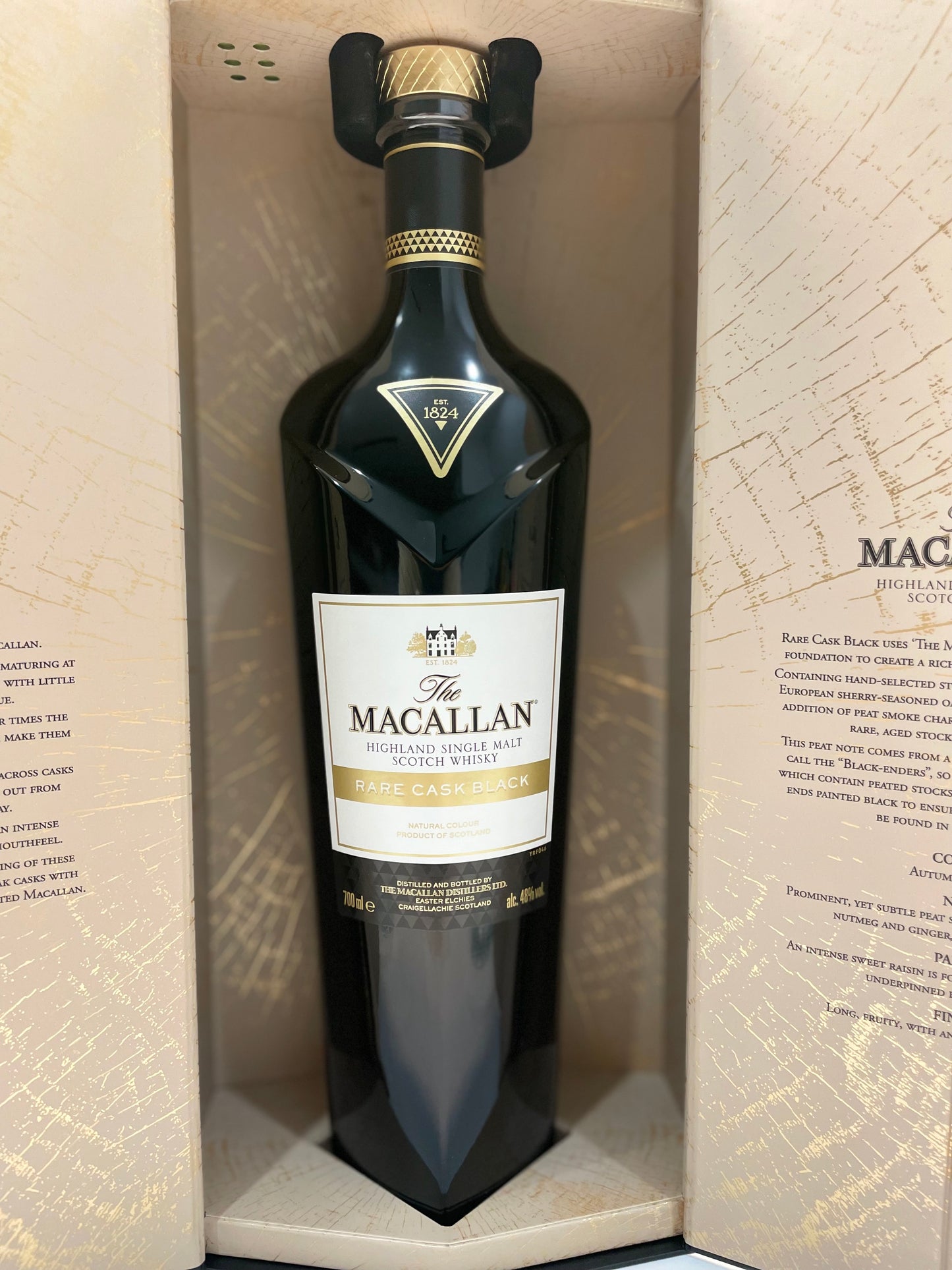 The Macallan Rare Cask Black Single Malt Scotch Whisky 700ml  ABV 48% - Cigar & Whisky Cellar