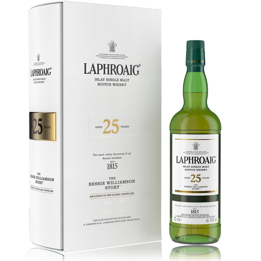 Laphroaig Bessie Williamson Story 25 Year Old Limited Edition Whisky 700ml - Cigar & Whisky Cellar