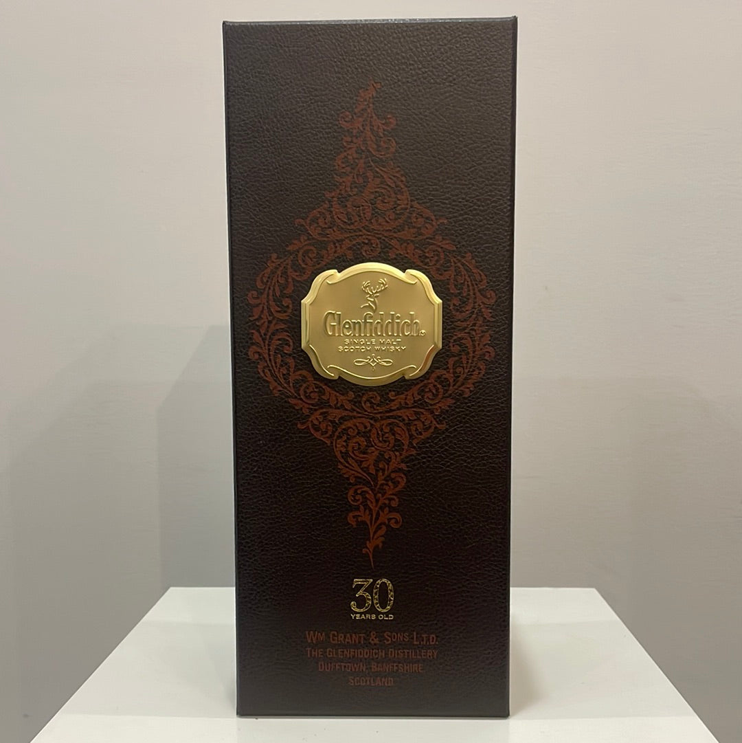 Glenfiddich 30 Year Old Single Malt Scotch Whisky 700ml ABV 43% - Cigar & Whisky Cellar