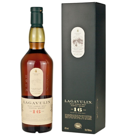 Lagavulin 16YO Islay Single Malt Scotch Whisky 700mL ABV 43% - Cigar & Whisky Cellar