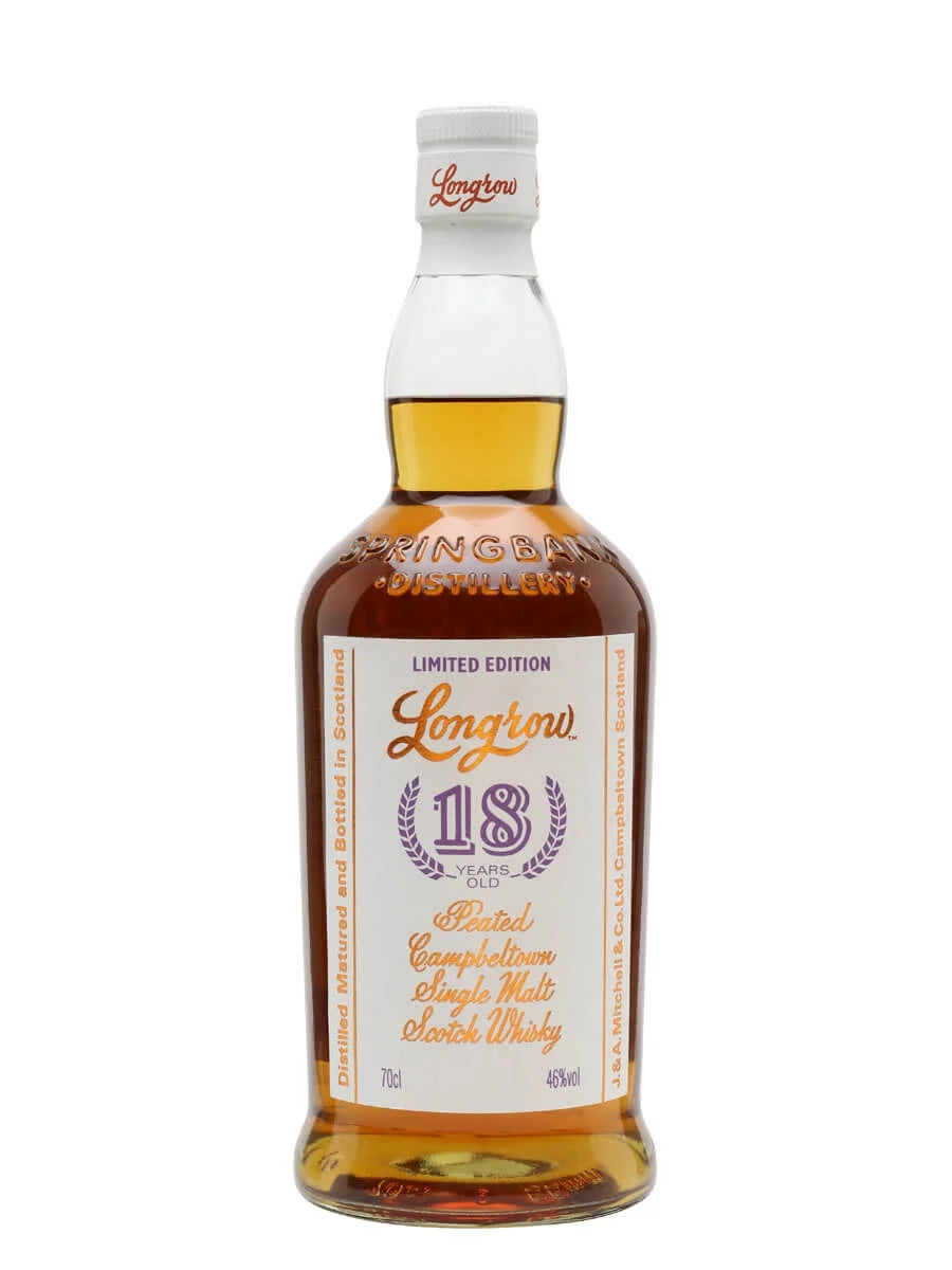 Longrow 18 Year Old 700ML ABV 46% 2022 - Cigar & Whisky Cellar