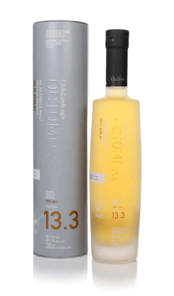 Bruichladdich Octomore 13.3 Cask Strength Single Malt Scotch Whisky 700ml ABV 61.1% - Cigar & Whisky Cellar