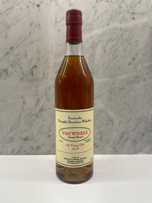 Van Winkle Special Reserve 12yo Lot "B" Kentucky Straight Bourbon whiskey 750ml ABV 45.2%  Year 2016 - Cigar & Whisky Cellar